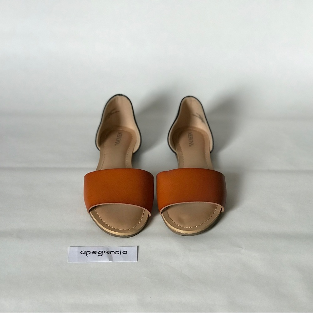 MERONA Catalina Sandals Cognac Black & Tan Target